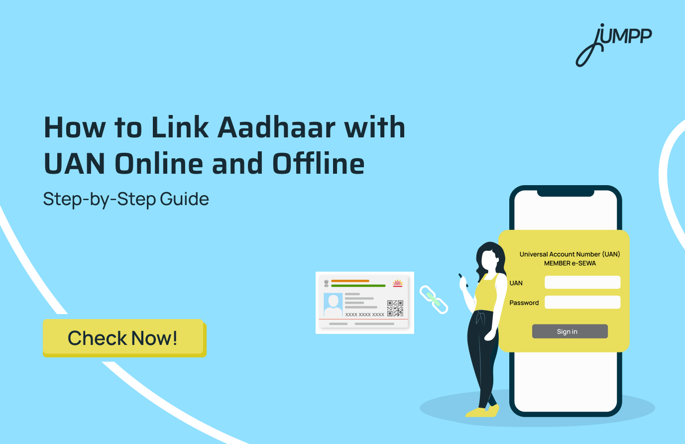 how to link aadhaar with uan