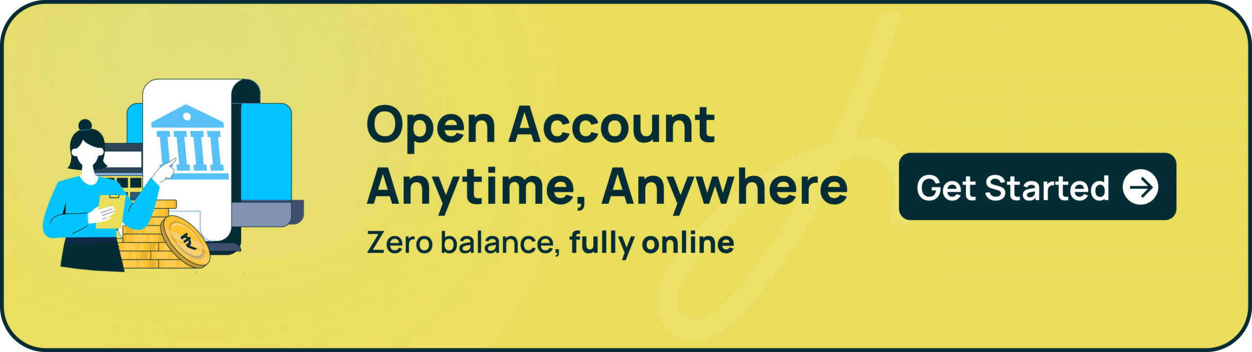 Open savings account online anytime anywhere in India